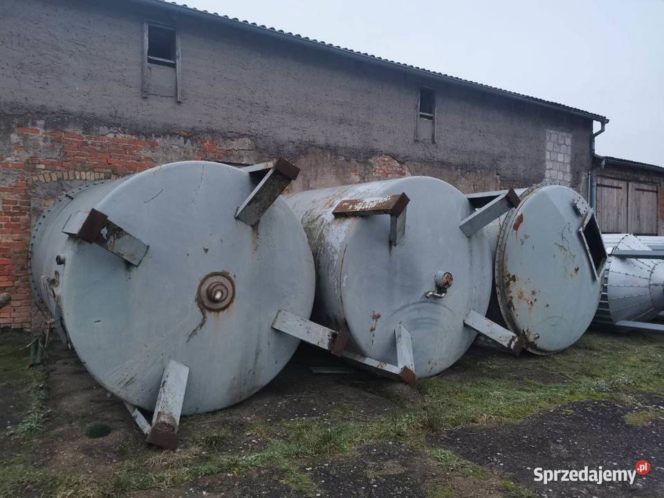 Zbiorniki metalowe 14000 litrów Pozostałe Kołbaskowo