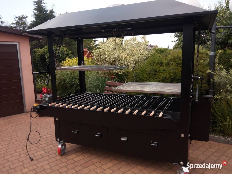 grill gastronomiczny cateringowy na szaszłyki Biznes i Przemysł wielkopolskie Damasławek sprzedam