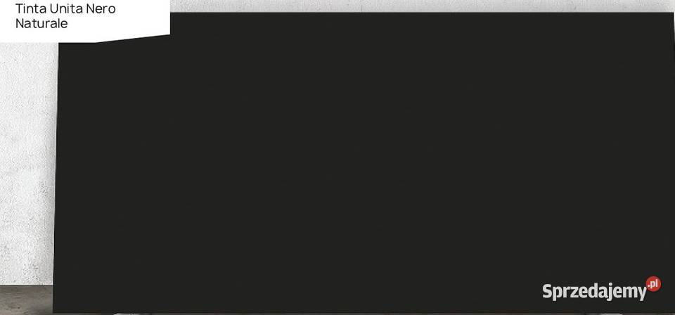 Spiek kwarcowy Tinta Unita Nero gr 2 matowy mazowieckie Warszawa