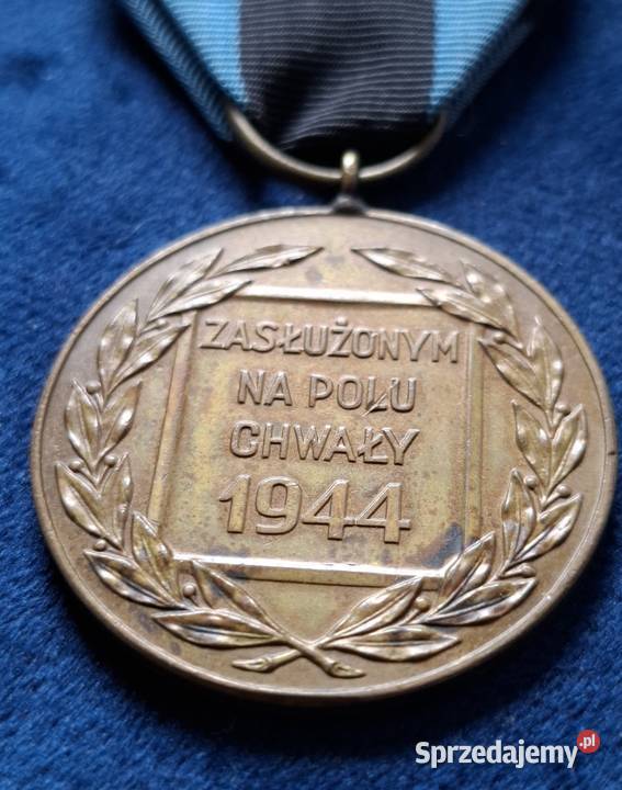 Medal Zasłużonym na Polu Chwały brązowy pomorskie Wejherowo