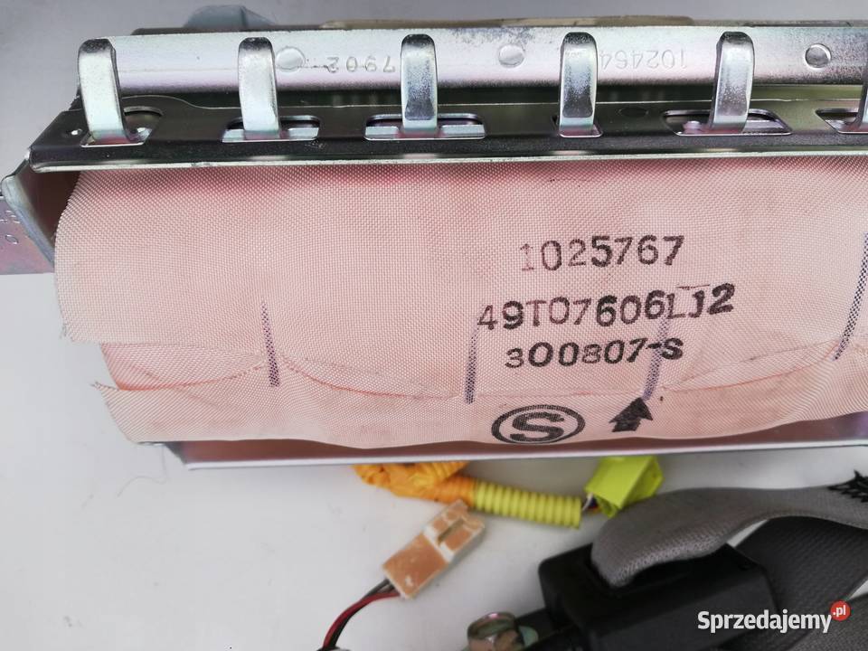 DESKA PODUSZKA AIRBAG KOMPLET INFINITI M35X 0510 osobowe wielkopolskie Nowy Tomyśl sprzedam