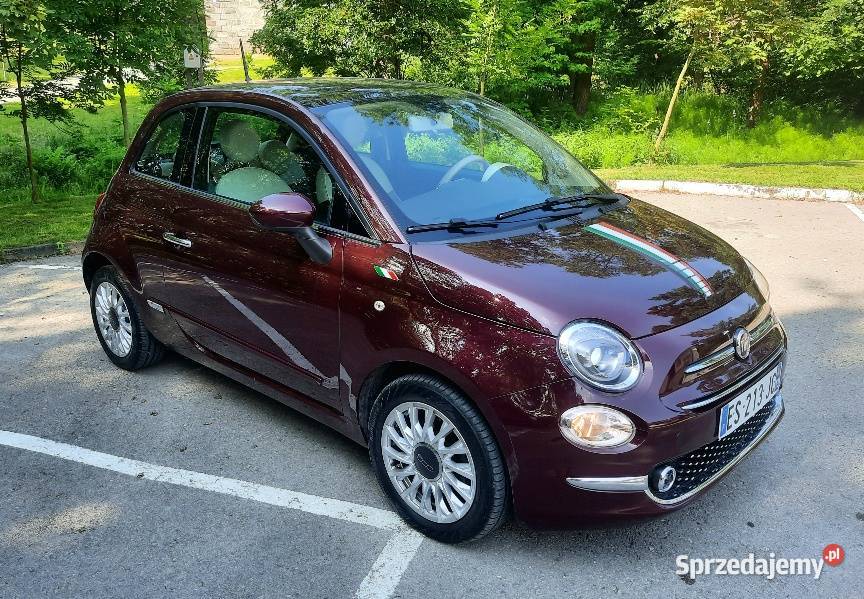 Fiat 500 12 Collezione EU6d Navi Klima PDC Jaśkowice