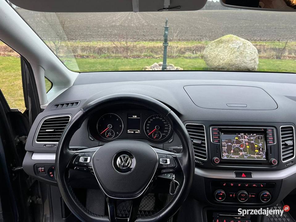 VW Sharan 20 TDI Automatik Xenon Webasto Hak opolskie Wołczyn