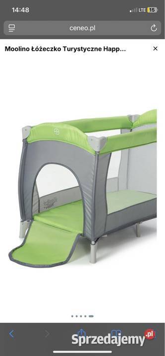 Łóżeczko turystyczne Moolino Happy Morąg