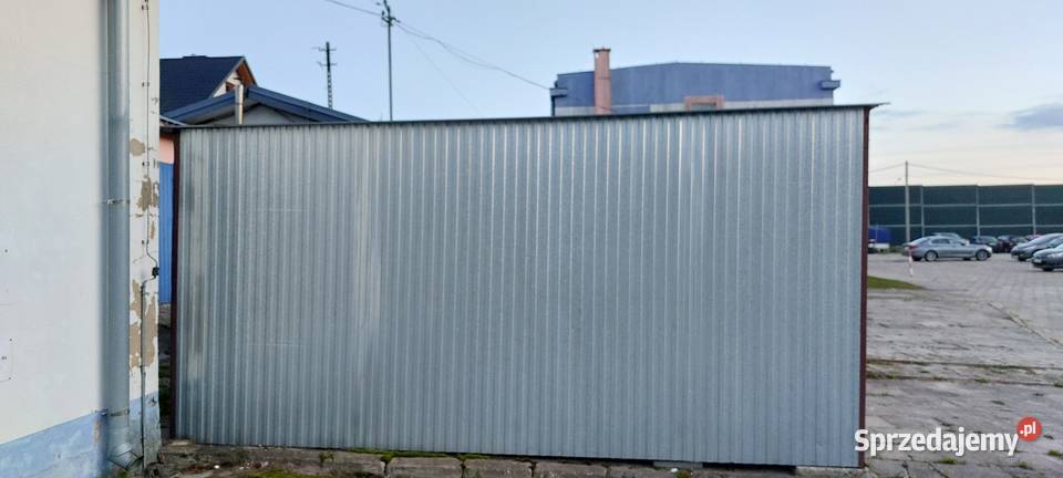 Blaszak 4x5 m stan ocynk świętokrzyskie Kielce