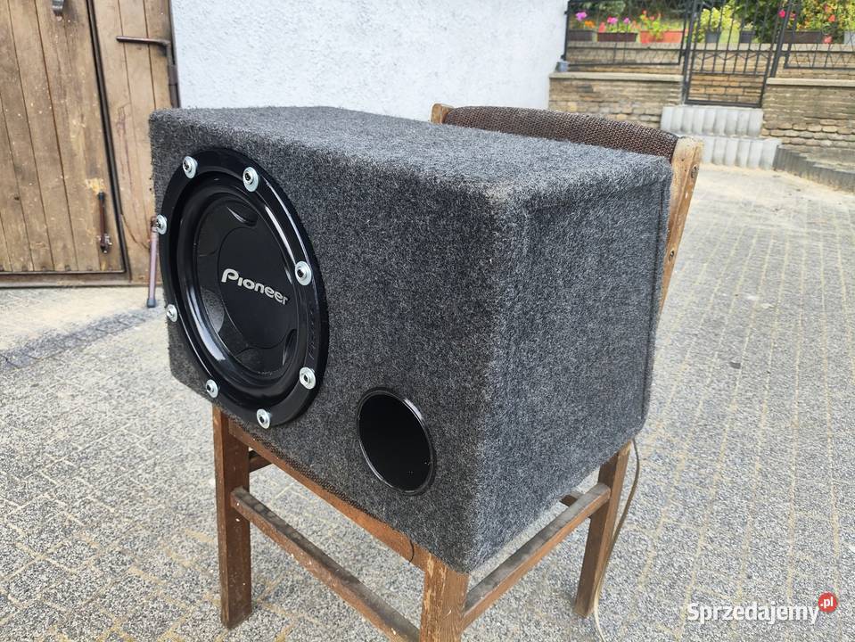 Skrzynia basowa bassowa tuba Pioneer TSW306C Niegowonice