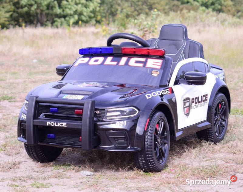 BAWIBUS Auto samochód na akumulator POLICJA Myszków