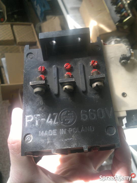 Przekaźnik Termiczny PT4Z 660V Elektryka i akcesoria Dąbrowa Górnicza sprzedam