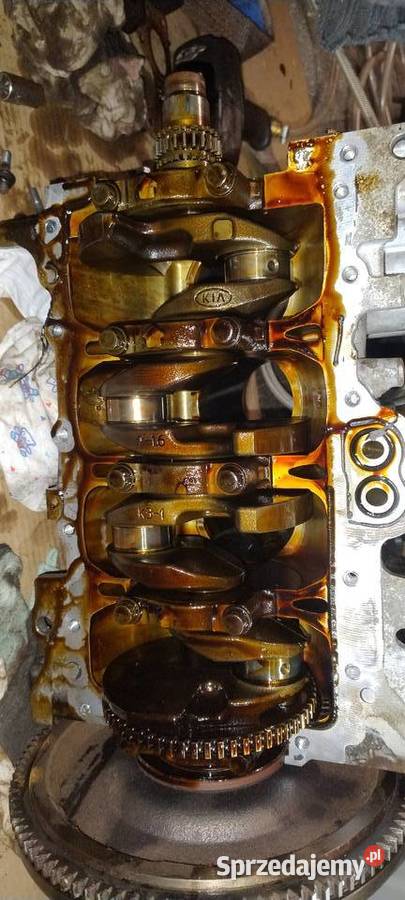 Silnik G4FC 16 Kia Ceed uszkodzone Radom