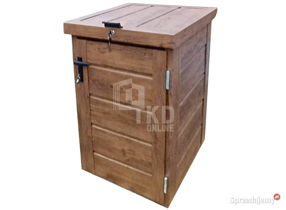 Zabudowa kosza na śmieci wiata obudowa 80x70x120 kujawsko-pomorskie Bydgoszcz