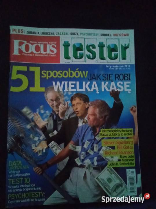 Focus tester 51 sposobów się robi wielką kasę Warszawa