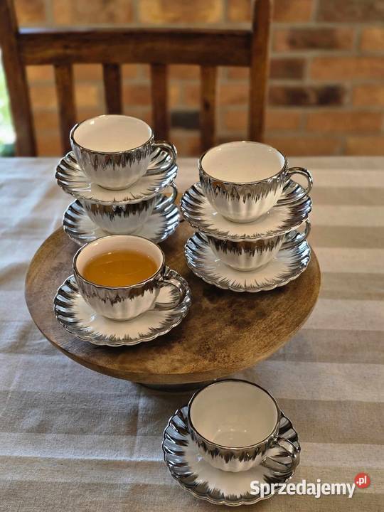 Filizanki srebrne Szczecin