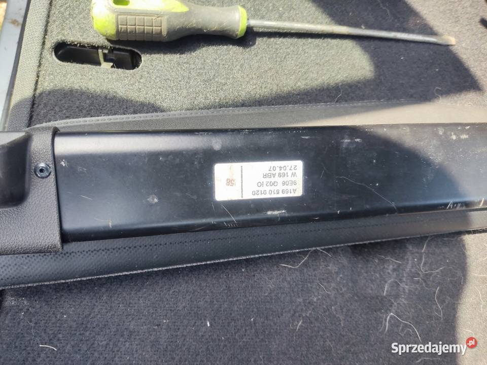 Mercedes w 169 części 20 lakier 761 bez rdzy Szygówek