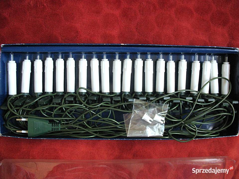Lampki choinkowe na choinkę sprawne 20 sztuk Siedlce