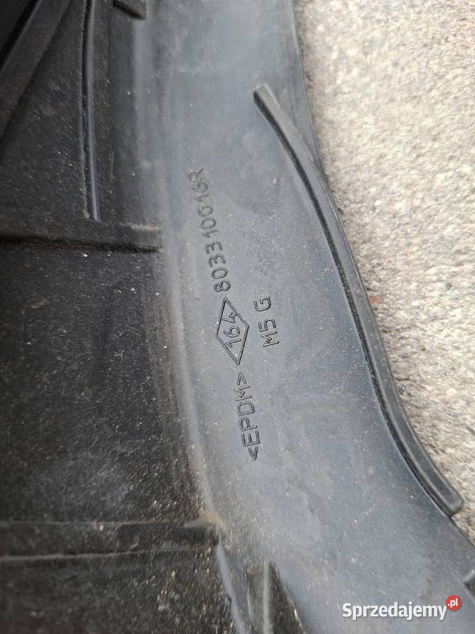 Uszczelka drzwi szyby lewy przód renault laguna mazowieckie Słupno