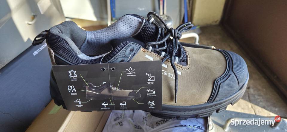 Buty robocze z noskiem stalco pomorskie Lębork