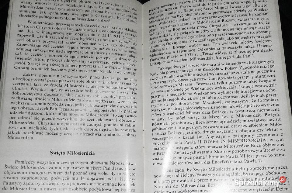 Miłosierdzie Boże Zasadnicze rysy Nabożeństwa MB Chełm