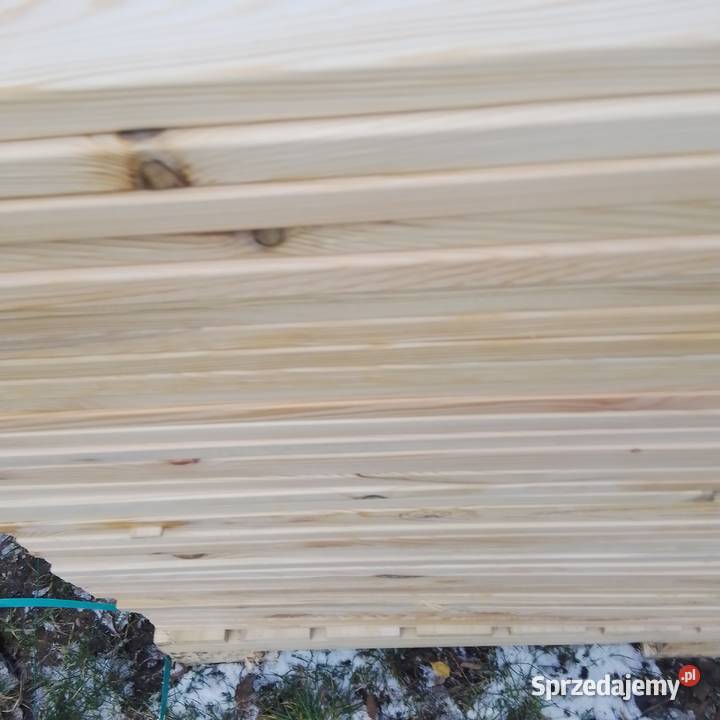 Naturalne deski drewniane heblowane sosna 80 x Katowice