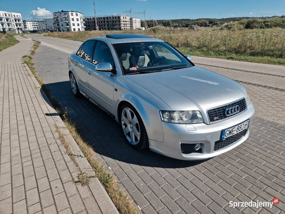 Audi S4 B6 Sedan Manual Miltek Solardach Samochody osobowe Wejherowo