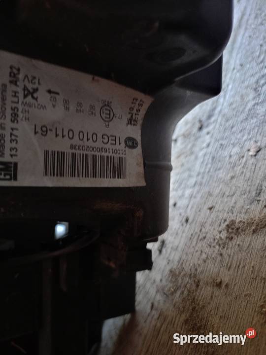 Opel astra j lampa lewa lift Grzechynia