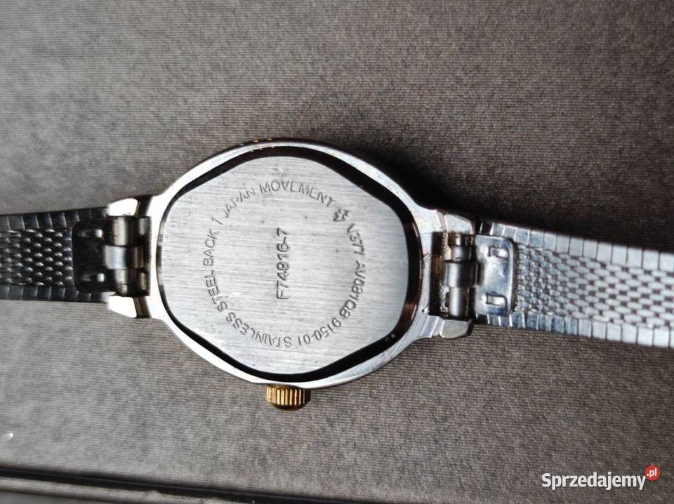 biżuteryjny damski zegarek srebrna złota Pozostałe