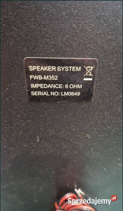 Głośniki Philips FWBM352