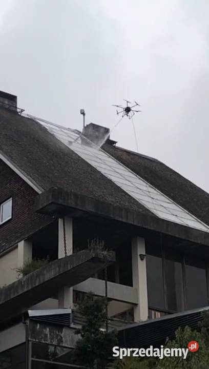 Mycie dronem dachów i elewacji lubelskie Biłgoraj