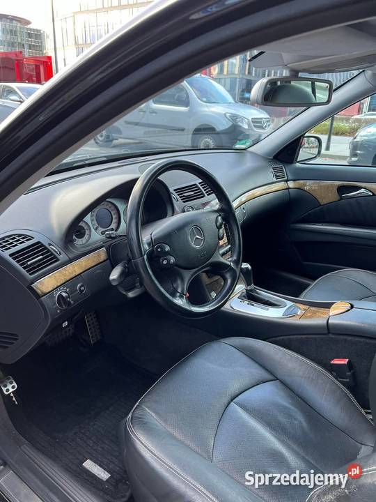Mercedes 211 E Klasa EVO 320 CDI Avantgarde elektrycznie ustawiane fotele zachodniopomorskie Kołobrzeg
