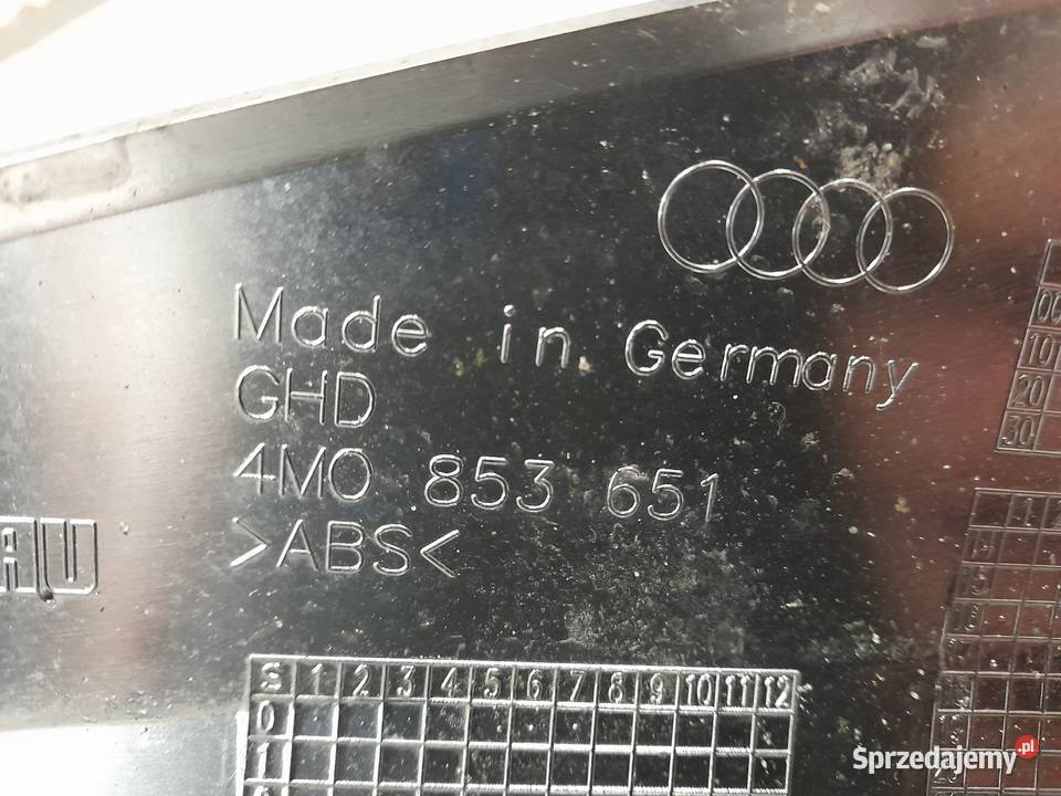 GRILL ATRAPA CHROM RAMKA AUDI Q7 4M0 Nowy Tomyśl sprzedam