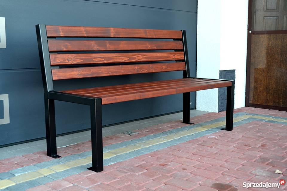 ŁAWKA PARKOWA OGRODOWA MIEJSKA LUX 150 W064 Meble ogrodowe Miejsce Piastowe