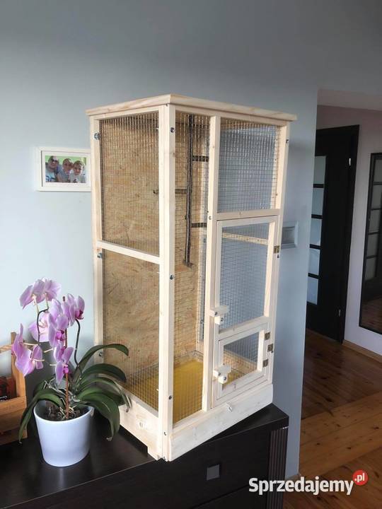 Klatka drewniana ptaków egzotycznych Myszków