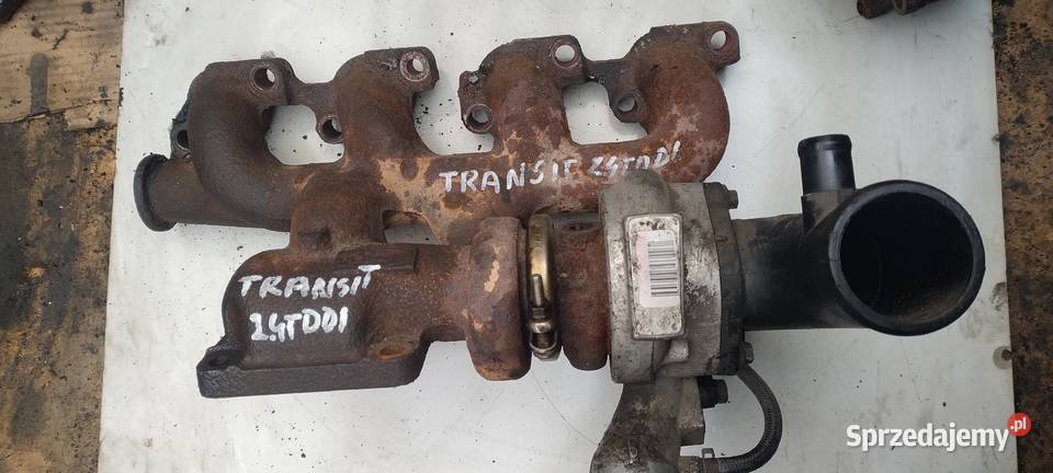 FORD TRANSIT MK6 24TDDI turbosprężarka kolektor dostawcze świętokrzyskie Kielce