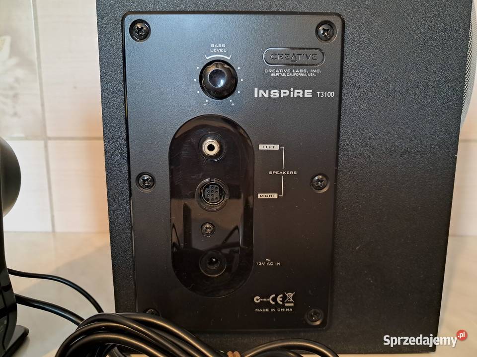 Głośniki Creative Inspire T3100 zestaw 21 małopolskie Kraków sprzedam