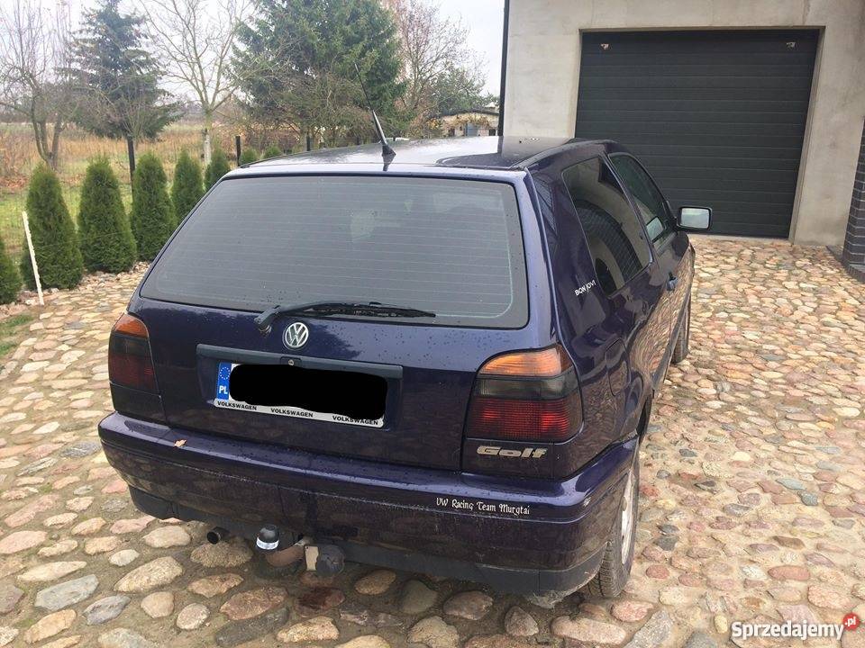VW Golf 3 16 z hakiem stan auto z niemiec Myślibórz