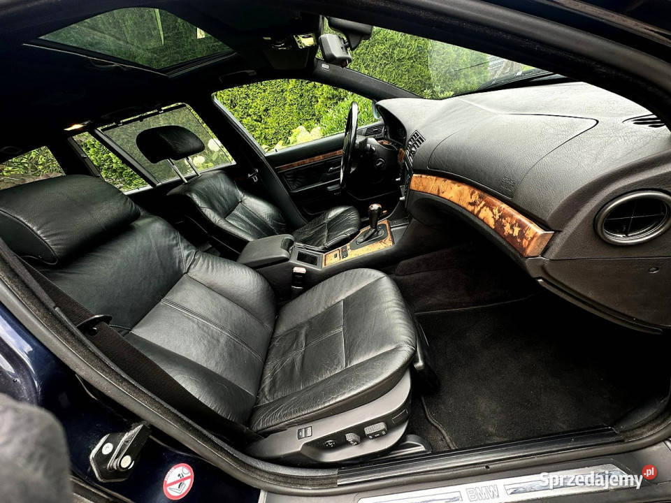 BMW 540 BMW 540i e39 Touring V8 285 Pełne Lift relingi dachowe BMW Wrocław sprzedam