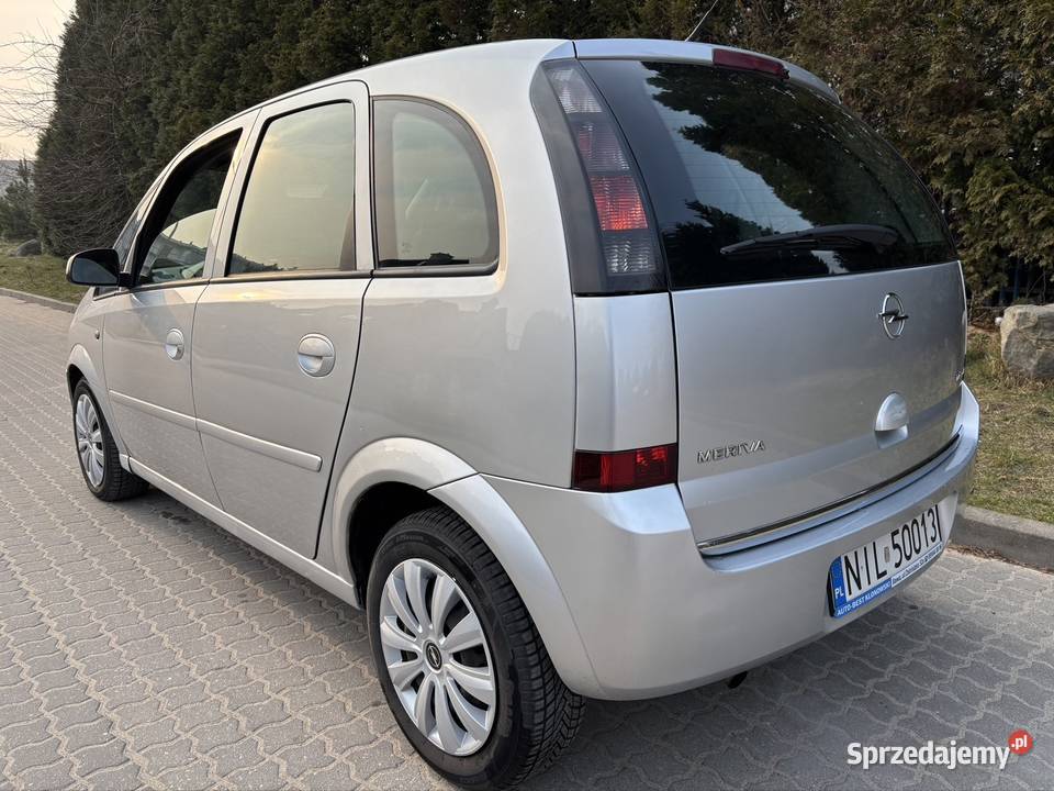 Opel Meriva 17 CDTI 100 Super Stan 2006r Okazja Opel warmińsko-mazurskie Iława