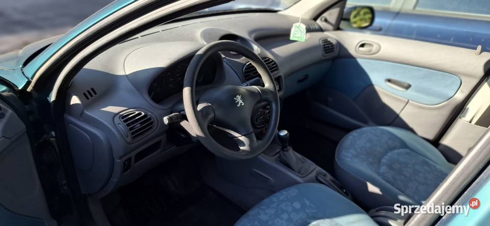 Peugeot 206 15 BenzynaGaz 5drzwi nieuszkodzony 206 świętokrzyskie Końskie