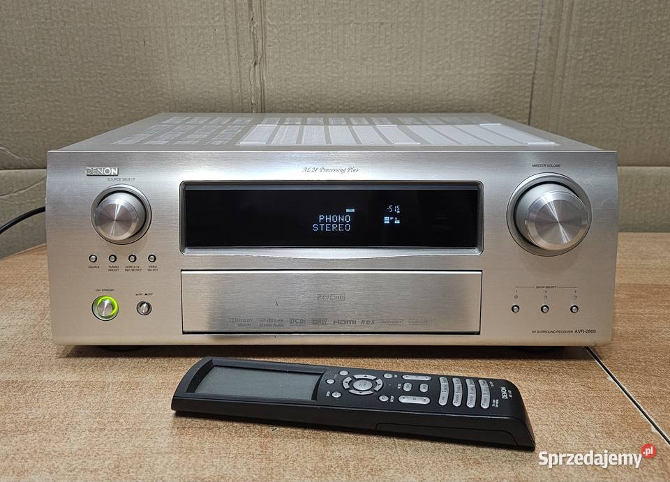 Amplituner DENON AVR2809 Org pilot Gorzów Wielkopolski sprzedam