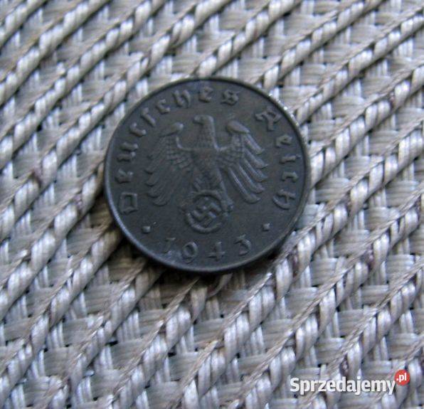 Niemcy 5 Reicbspfennig 1943r E Kalisz sprzedam
