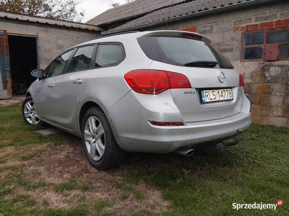 Opel Astra J szyba boczna dzwi