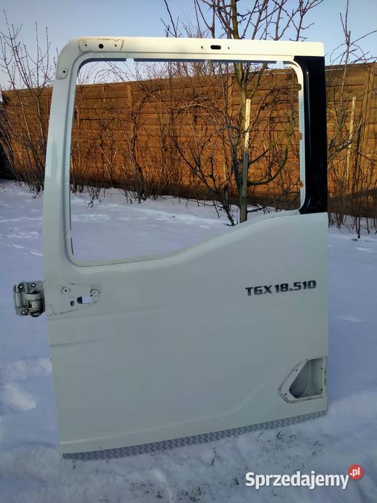 MAN TG3 TGX3 DRZWI LEWE BIAŁE NOWY MODEL lubuskie Kargowa