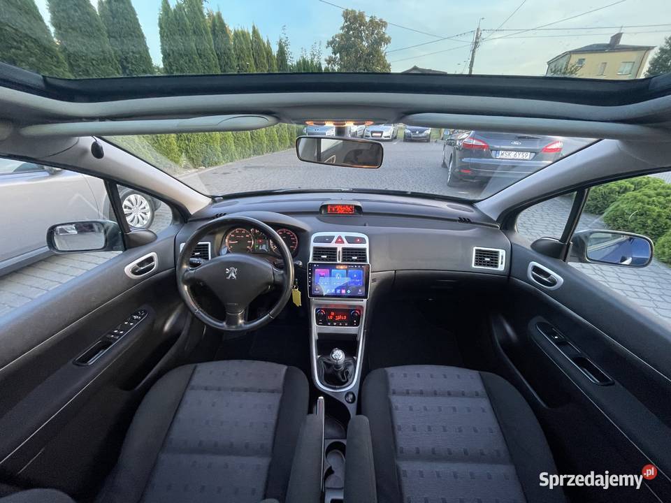 Peugeot 307 benzyna panorama android mazowieckie Sokołów Podlaski sprzedam
