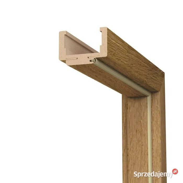 Drzwi 80 lewe DRE Estra 3 dąb polski 3D futryna 80cm Łódź sprzedam