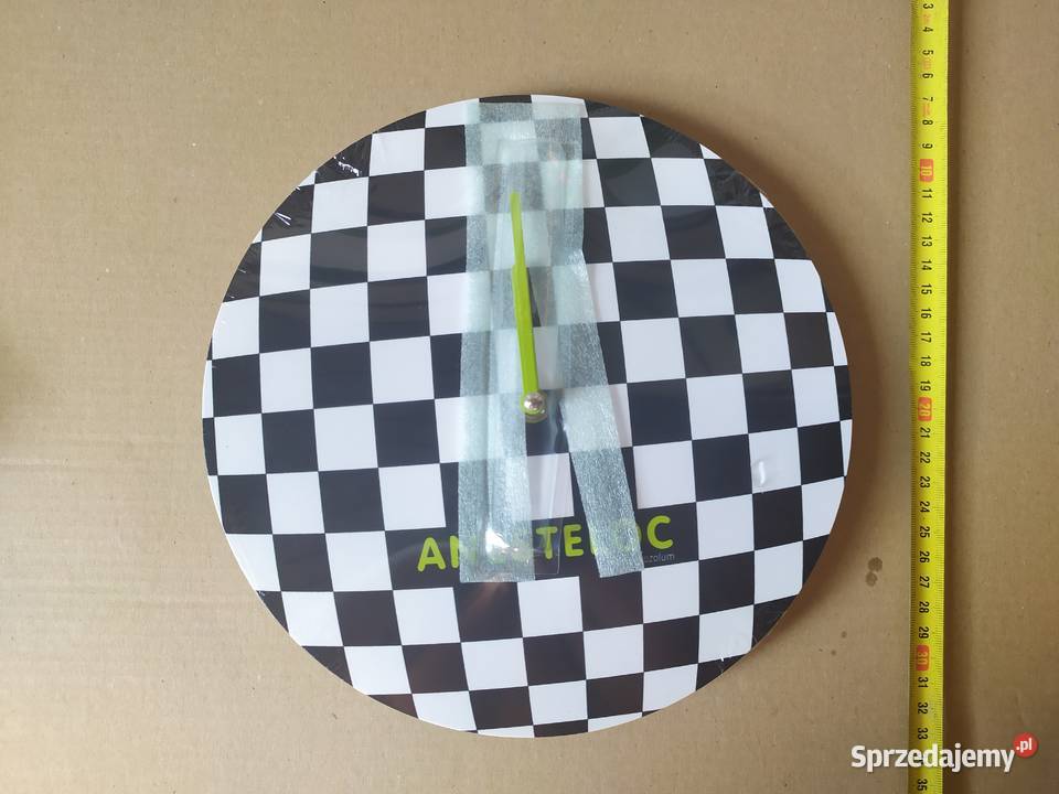 ZEGAR Reklamówka do powieszenia na ścianie NOWY Łódź