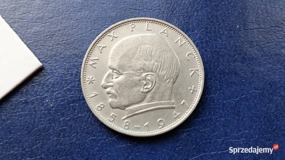 Stare monety 2 marki 1966 F Niemcy Lesko