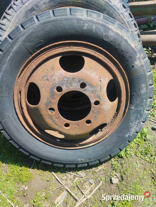 Sprzedam oponę z felga 650 R20 Grabówko