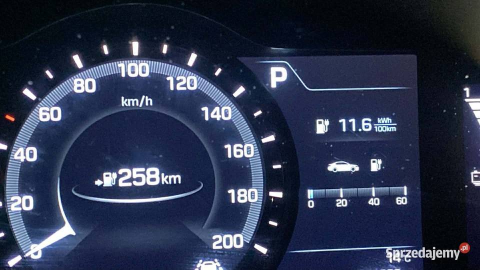 Hyundai IONIQ 28 kWh full wersja PLATINUM skóry IONIQ Skawina sprzedam