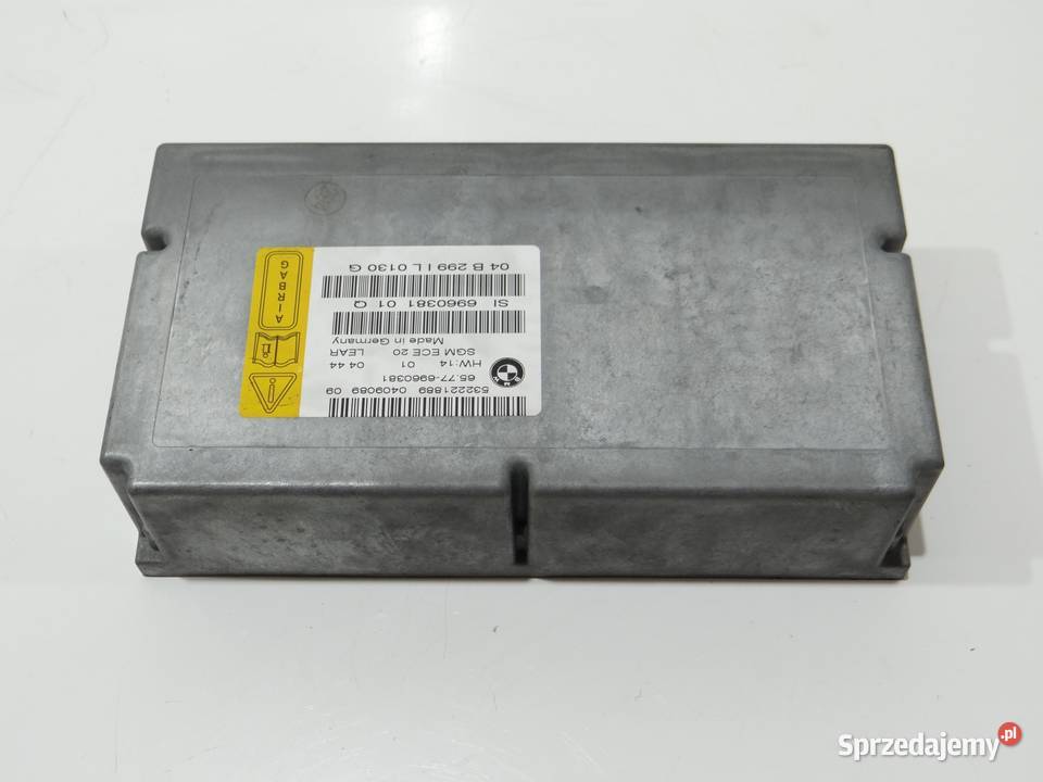 MODUŁ AIRBAG BMW E60 6960381 4614516 Strzyżewice