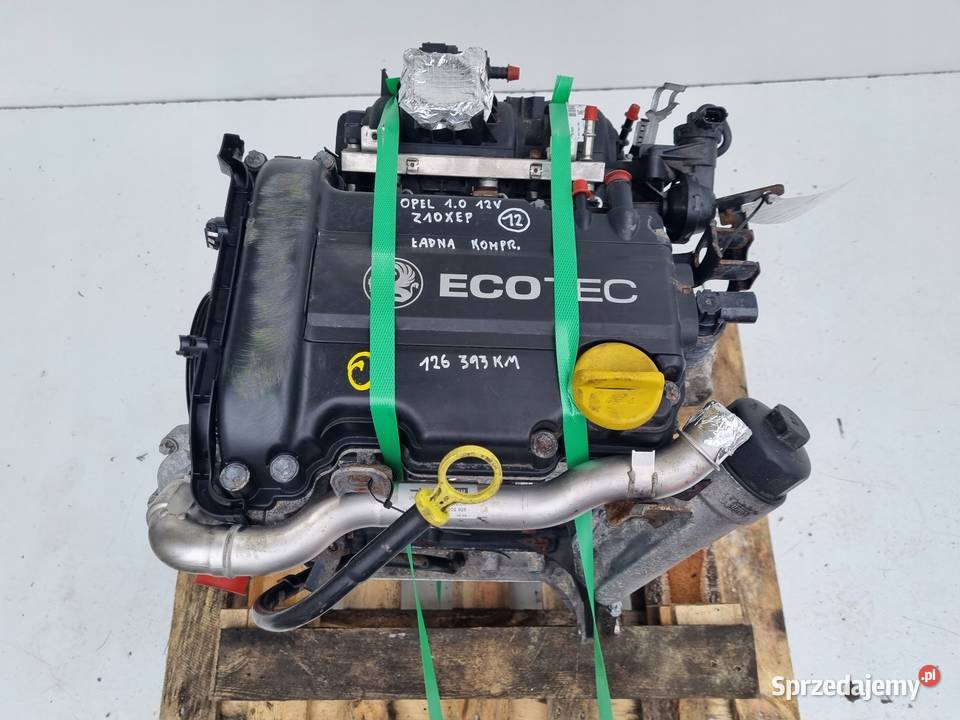 SILNIK KOMPLET Opel Agila A 10 12V 60 lubelskie Rudka sprzedam