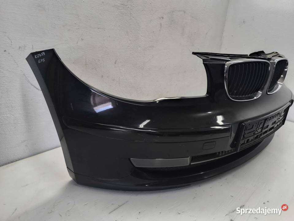 ZDERZAK PRZÓD PRZEDNI BMW 1 E87 E81 SCHWARZ 2